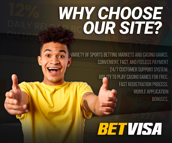 Reasons for choosing BetVisa to play - what to pay attention