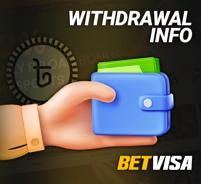 Withdrawing funds from BetVisa account - what a BD player should know