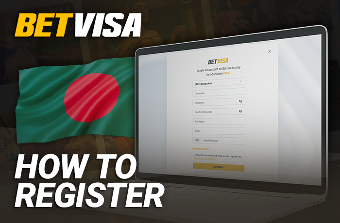 Registration on the site BetVisa for residents of Bangladesh - detailed instructions