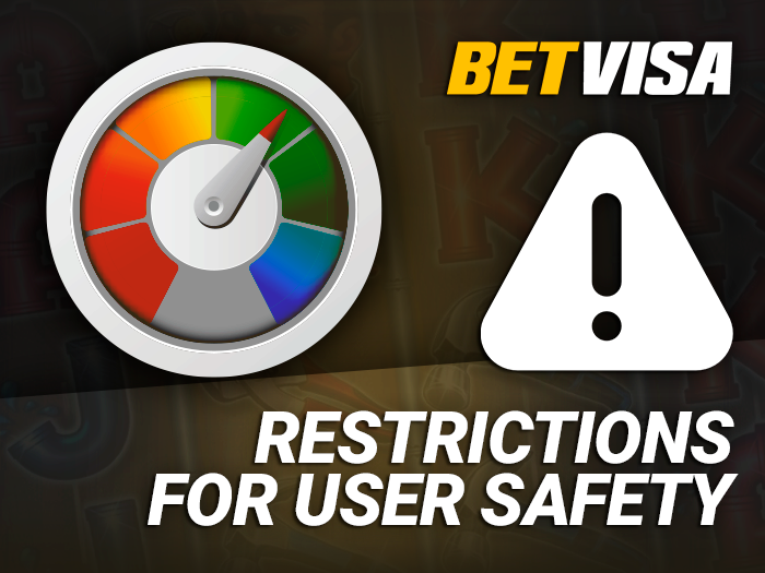 Restrictions for BetVisa players - how the online casino will keep Bangladeshi players from becoming addicted