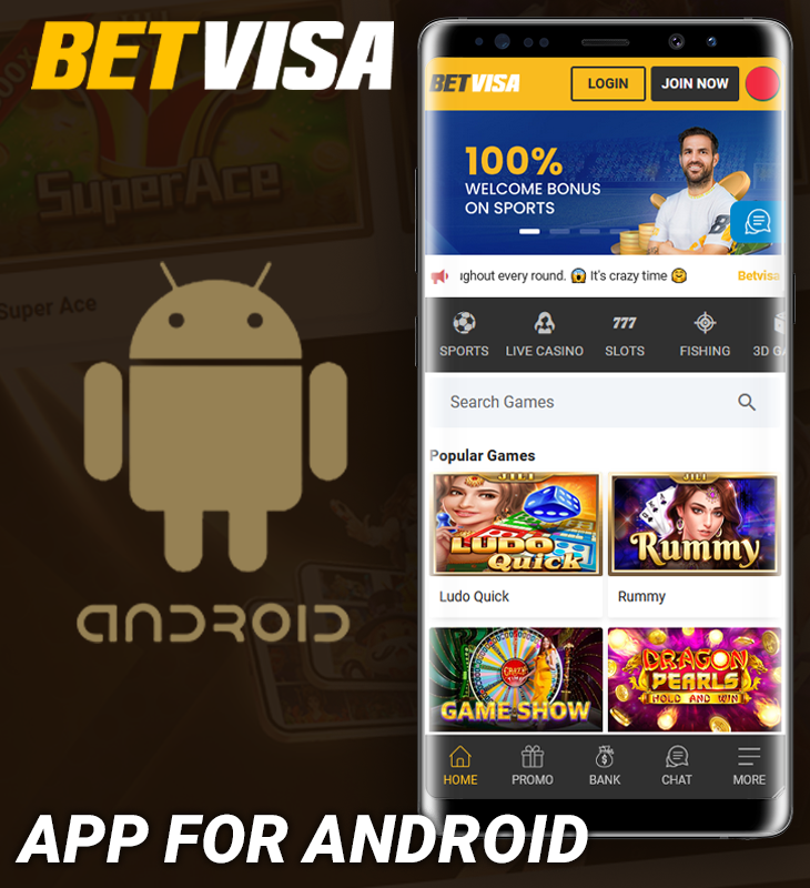 BetVisa App for Android