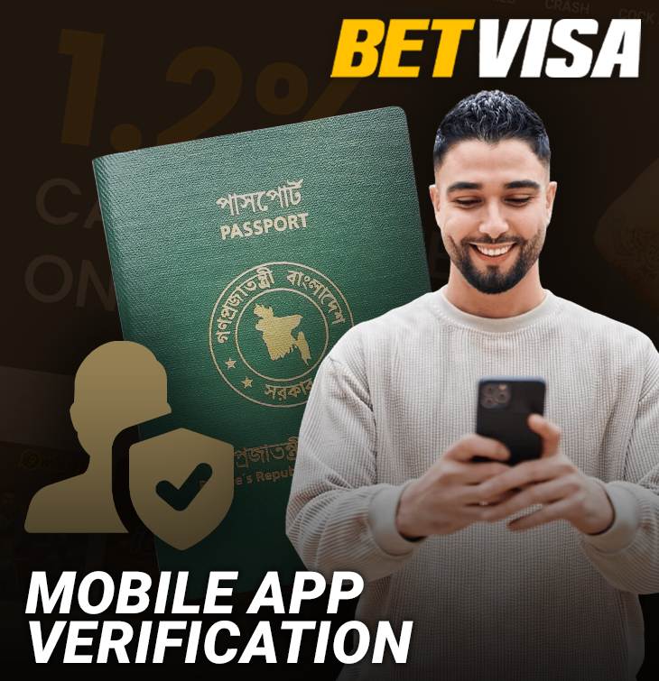 Account verification in the Betvisa mobile application